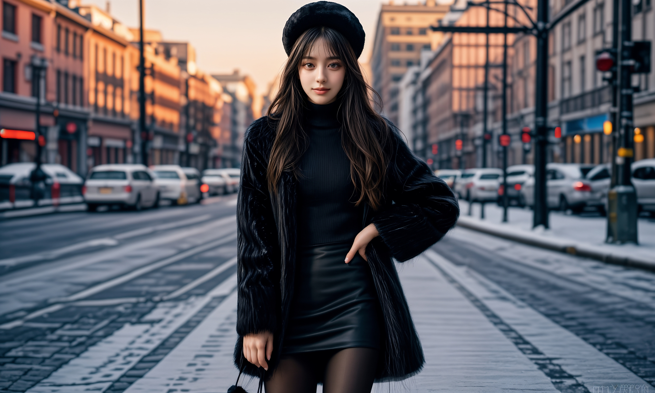 江西庐山“蓝调时刻”暑夏景象如梦幻化